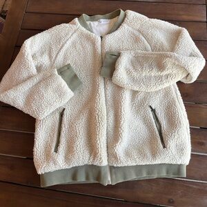 Carve Designs fleece full zip jacket sz S
